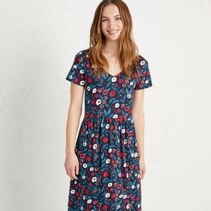 Seasalt Cornwall Brush Drawing dress size 10